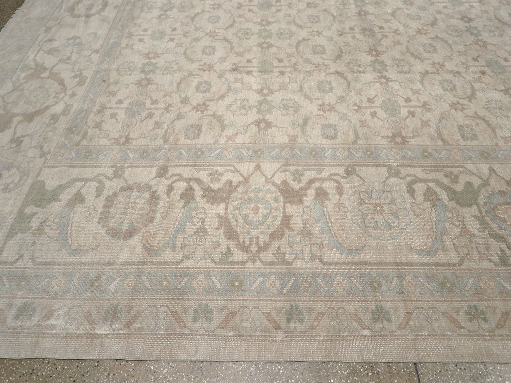 Vintage Turkish Oushak Oversize Carpet, No.32599 - Galerie Shabab