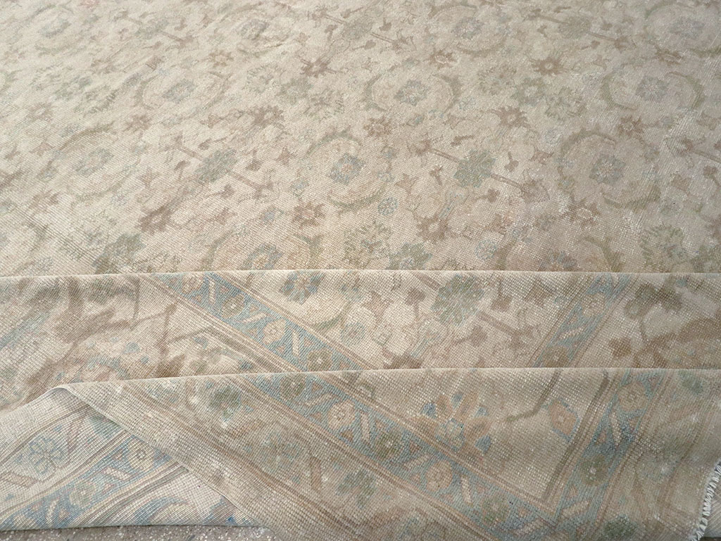 Vintage Turkish Oushak Oversize Carpet, No.32599 - Galerie Shabab