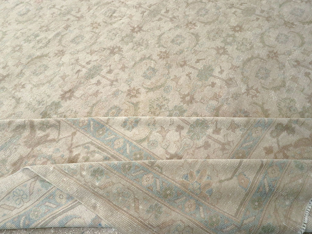 Vintage Turkish Oushak Oversize Carpet, No.32599 - Galerie Shabab