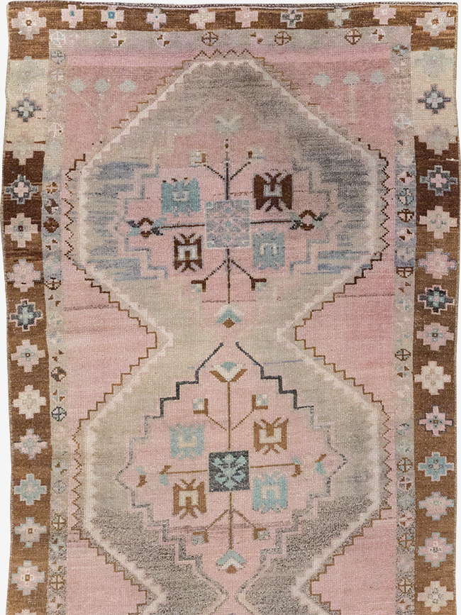 Vintage Turkish Anatolian Runner, No.32601 - Galerie Shabab