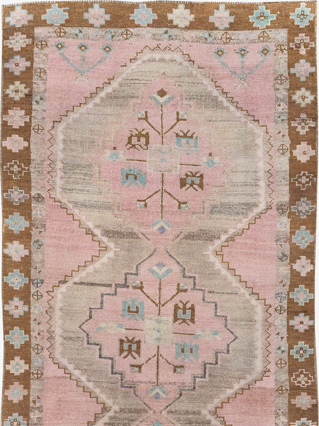 Vintage Turkish Anatolian Runner, No.32601 - Galerie Shabab