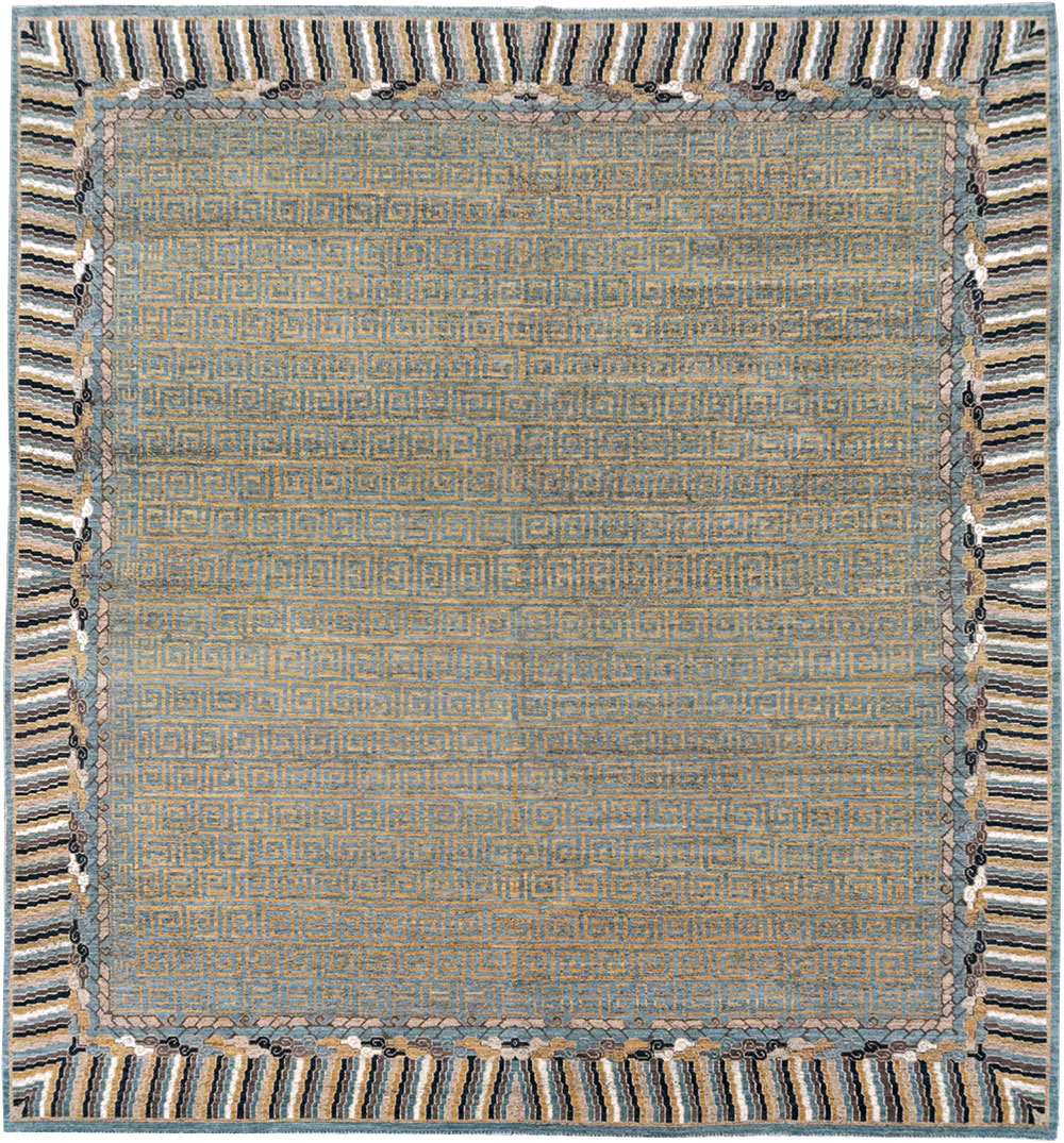 Modern East Turkestan Khotan Room Size Carpet, No.32602 - Galerie Shabab