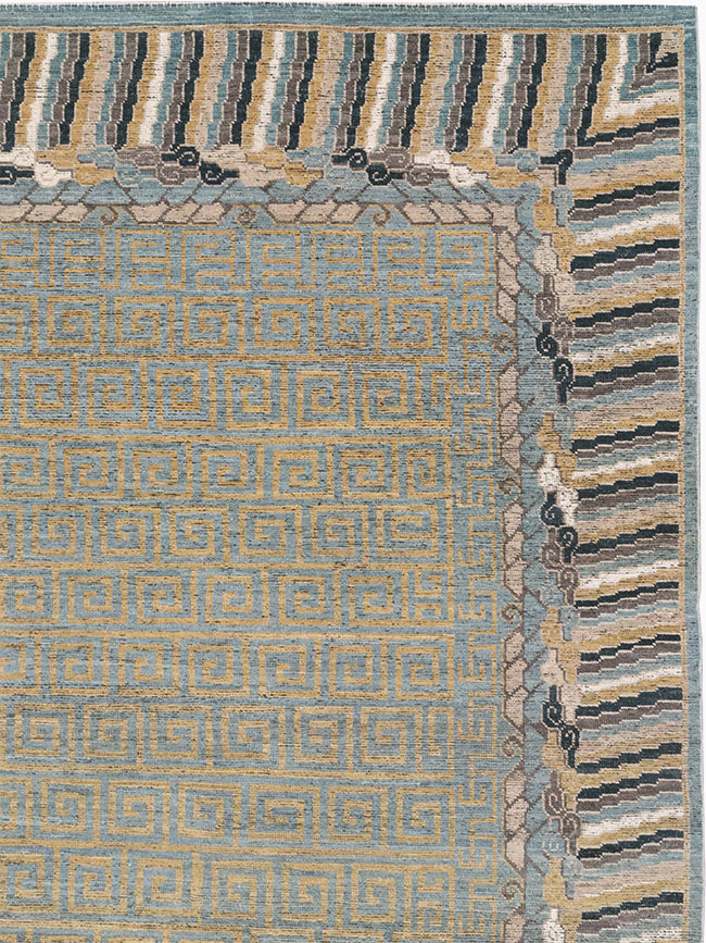 Modern East Turkestan Khotan Room Size Carpet, No.32602 - Galerie Shabab