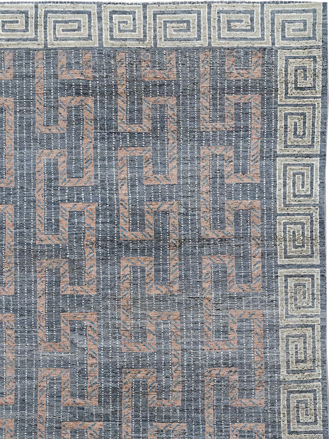 Modern East Turkestan Khotan Room Size Carpet, No.32603 - Galerie Shabab