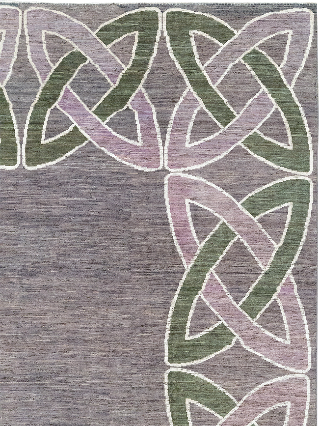 Modern East Turkestan Khotan Room Size Carpet, No.32605 - Galerie Shabab