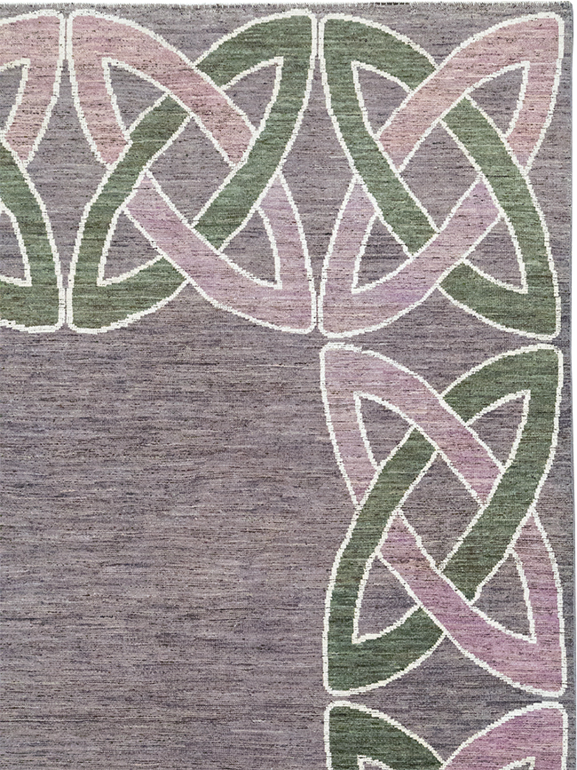 Modern East Turkestan Khotan Room Size Carpet, No.32605 - Galerie Shabab