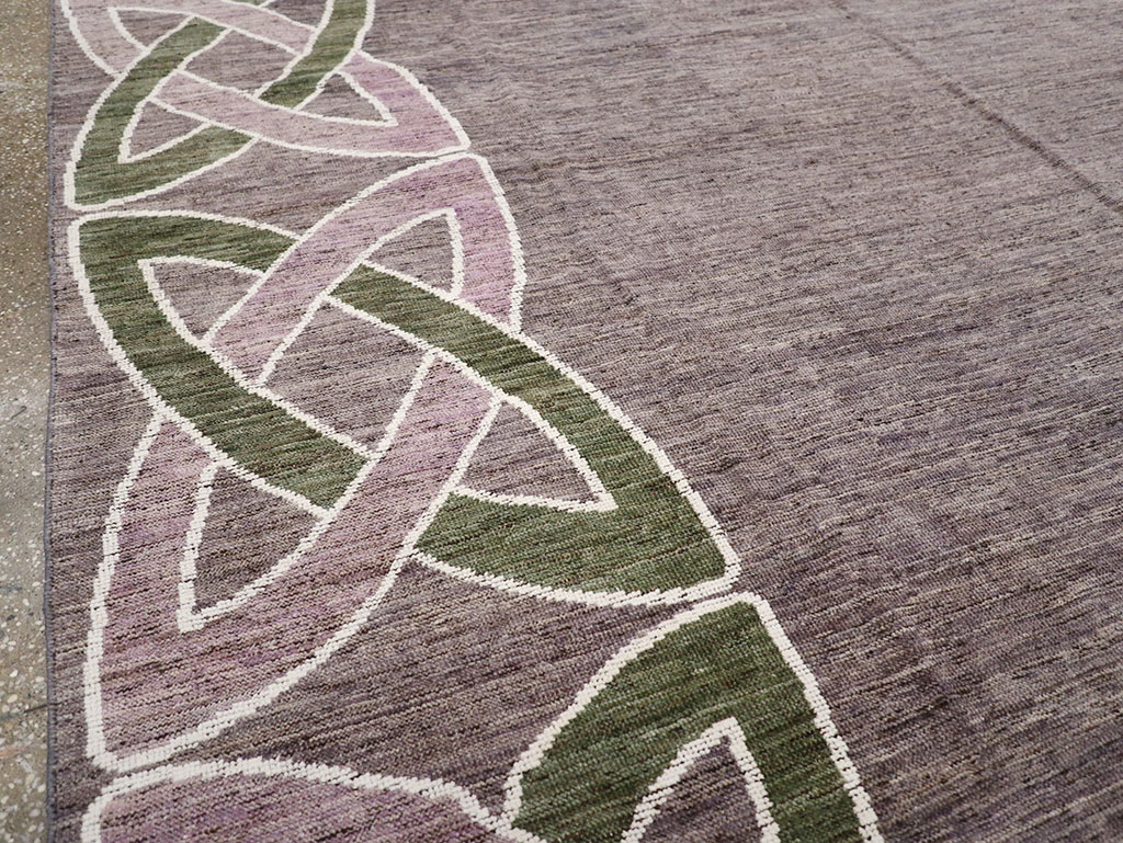Modern East Turkestan Khotan Room Size Carpet, No.32605 - Galerie Shabab