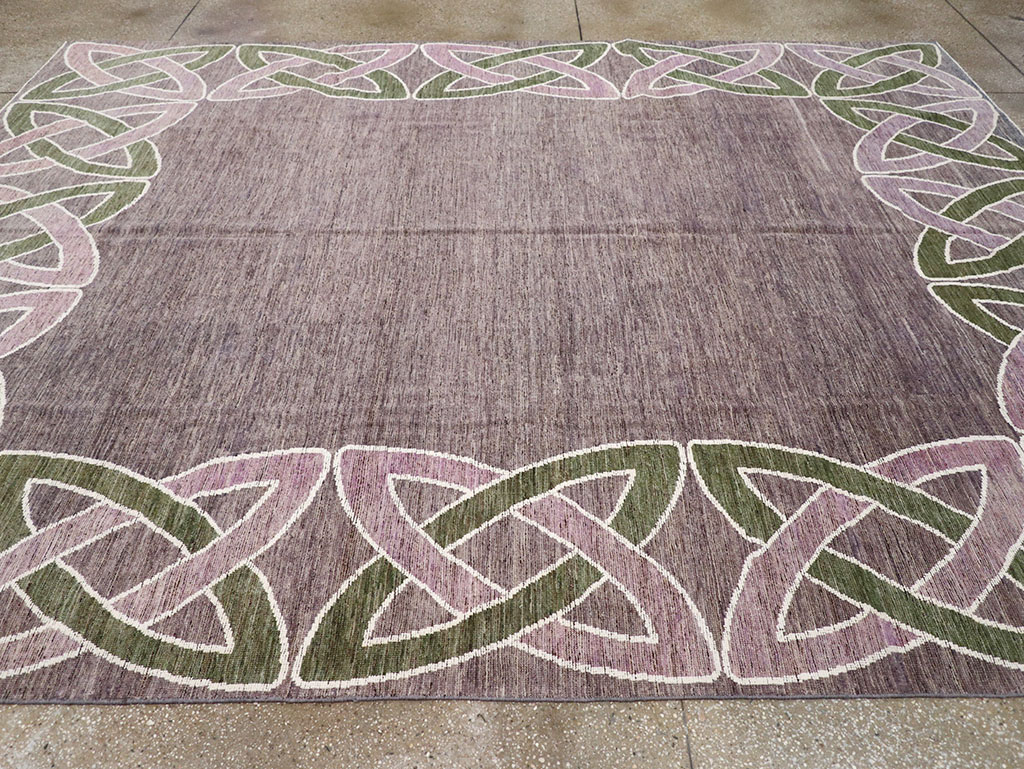 Modern East Turkestan Khotan Room Size Carpet, No.32605 - Galerie Shabab