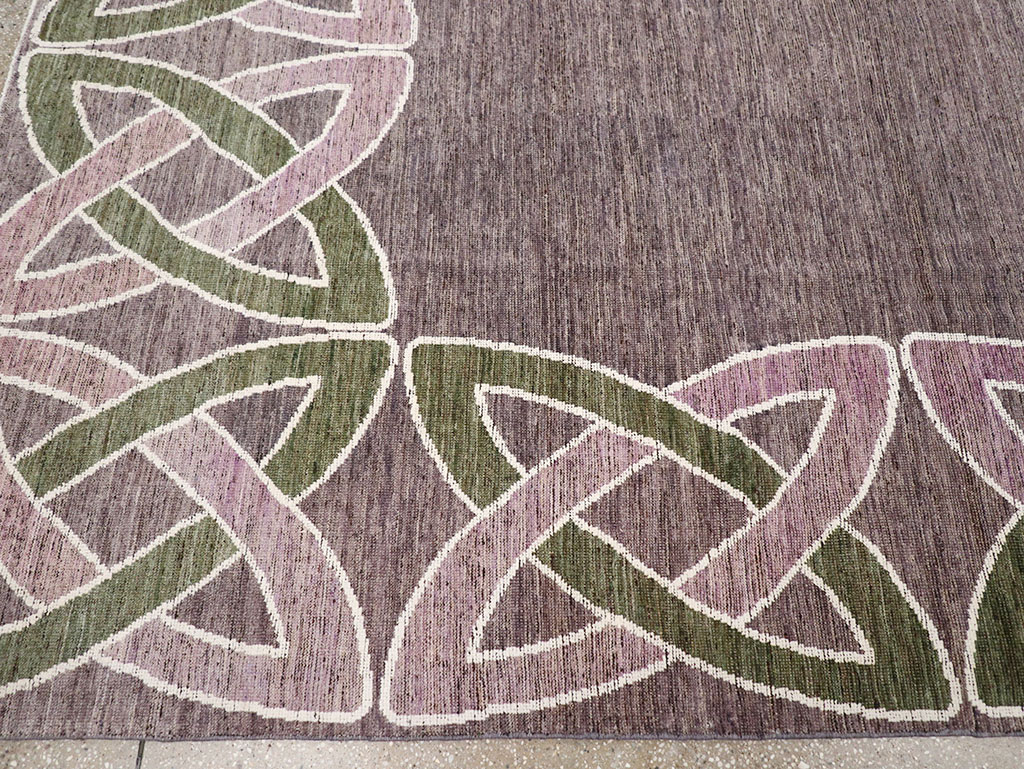 Modern East Turkestan Khotan Room Size Carpet, No.32605 - Galerie Shabab