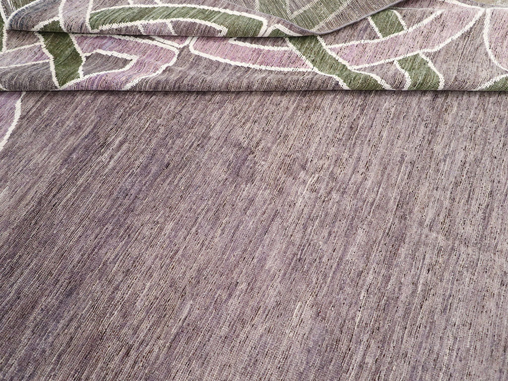 Modern East Turkestan Khotan Room Size Carpet, No.32605 - Galerie Shabab