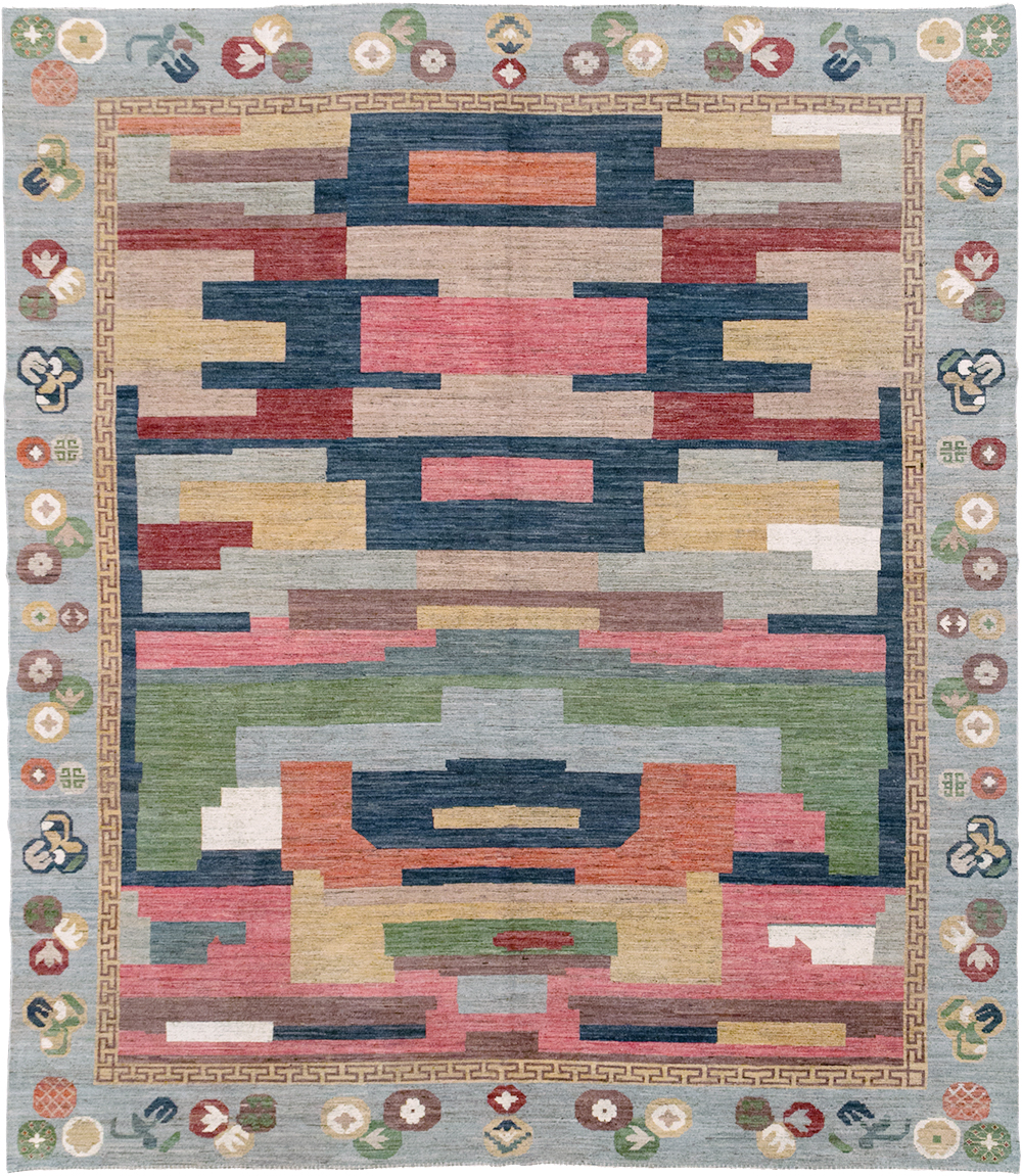 Modern East Turkestan Khotan Room Size Carpet, No.32606 - Galerie Shabab