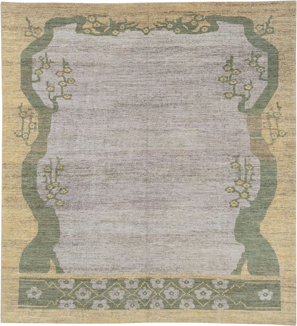 Modern East Turkestan Khotan Room Size Carpet, No.32608 - Galerie Shabab