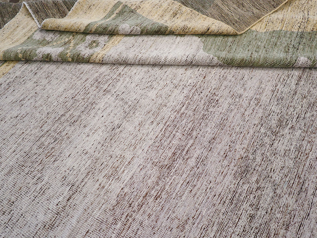 Modern East Turkestan Khotan Room Size Carpet, No.32608 - Galerie Shabab