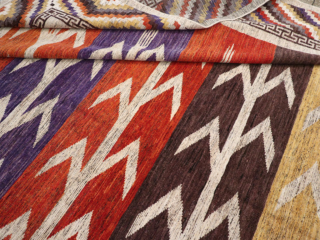 Modern East Turkestan Khotan Room Size Carpet, No.32610 - Galerie Shabab