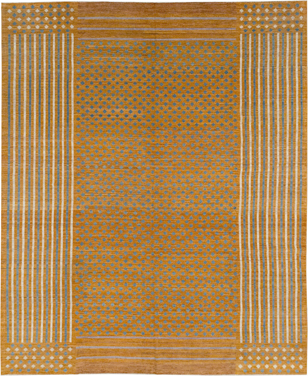 Contemporary East Turkestan Khotan Room Size Carpet, No.32611 - Galerie Shabab