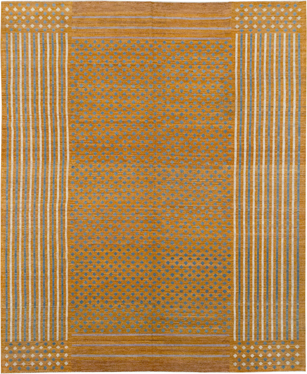 Contemporary East Turkestan Khotan Room Size Carpet, No.32611 - Galerie Shabab