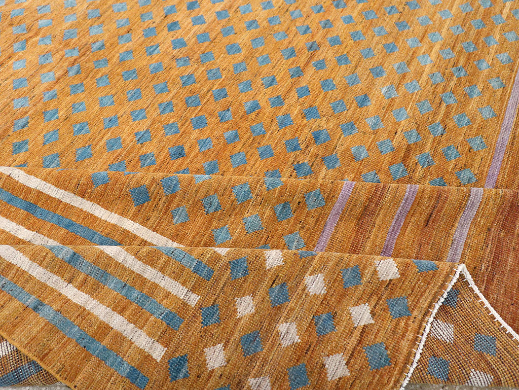 Contemporary East Turkestan Khotan Room Size Carpet, No.32611 - Galerie Shabab
