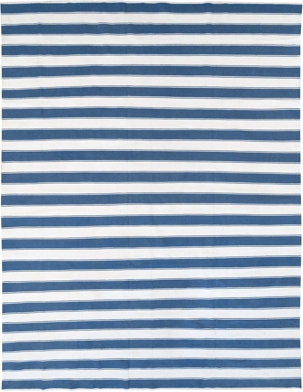 Modern Indian Flatweave Dhurrie Room Size Carpet, No.32620 - Galerie Shabab