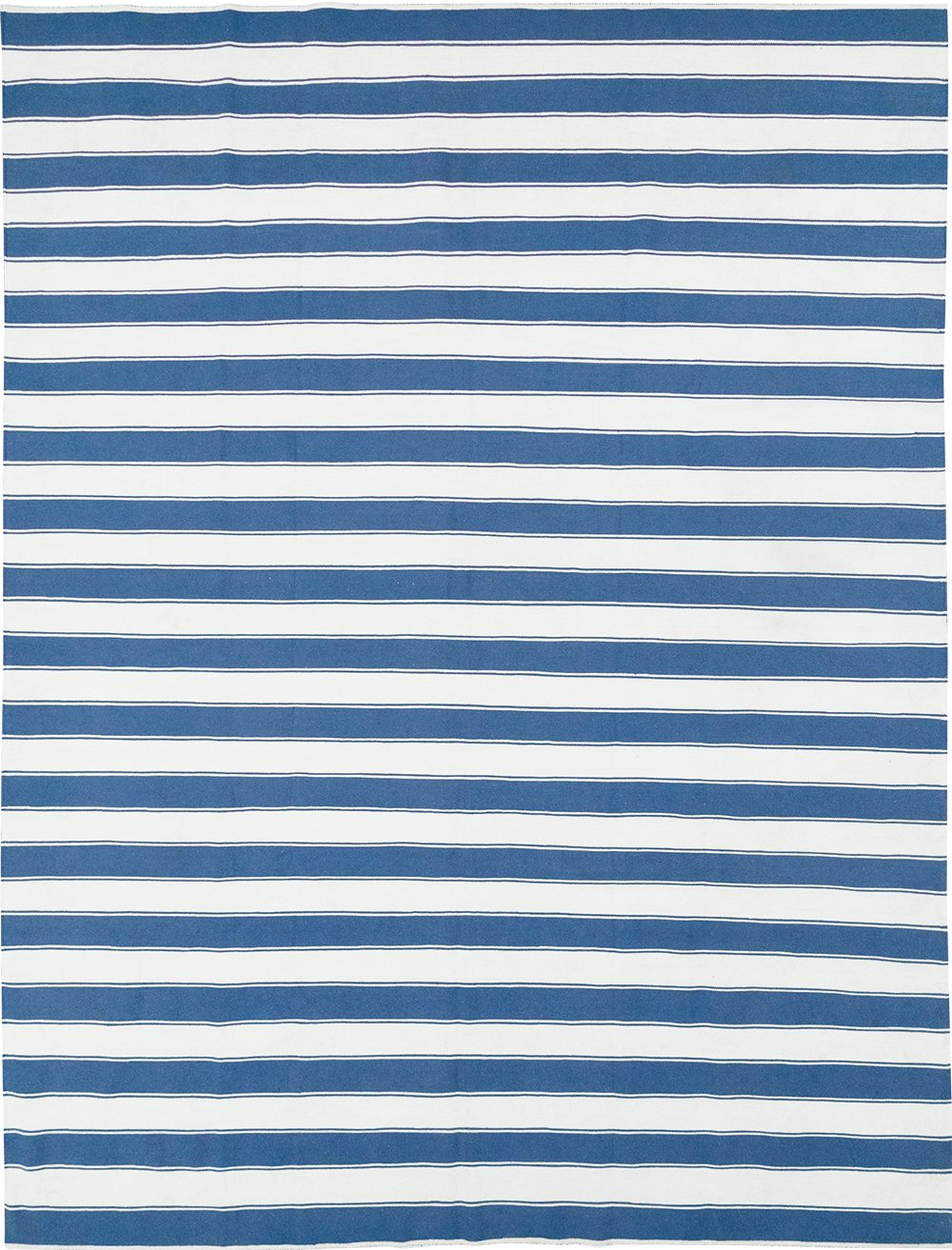 Modern Indian Flatweave Dhurrie Room Size Carpet, No.32633 - Galerie Shabab