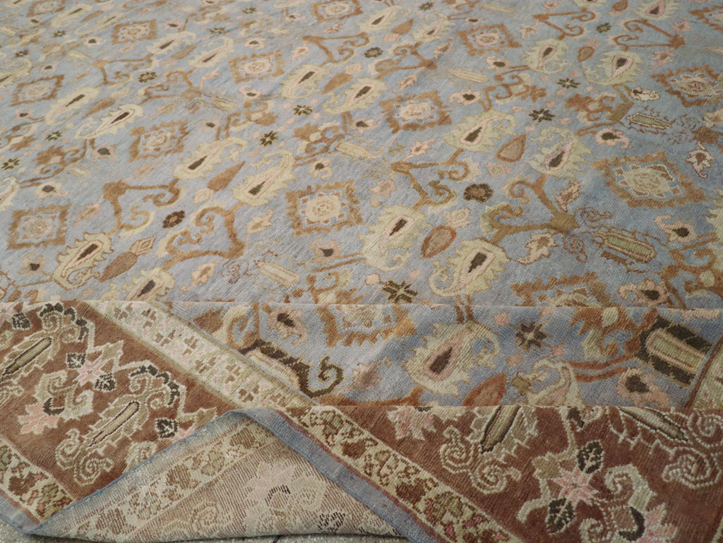 Antique Indian Agra Long and Narrow Carpet, No.32646 - Galerie Shabab