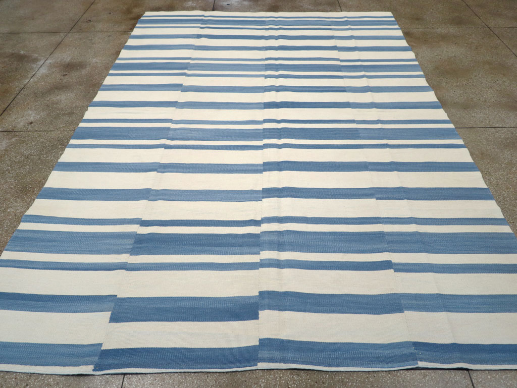 Modern Turkish Flatweave Kilim, No.32649 - Galerie Shabab