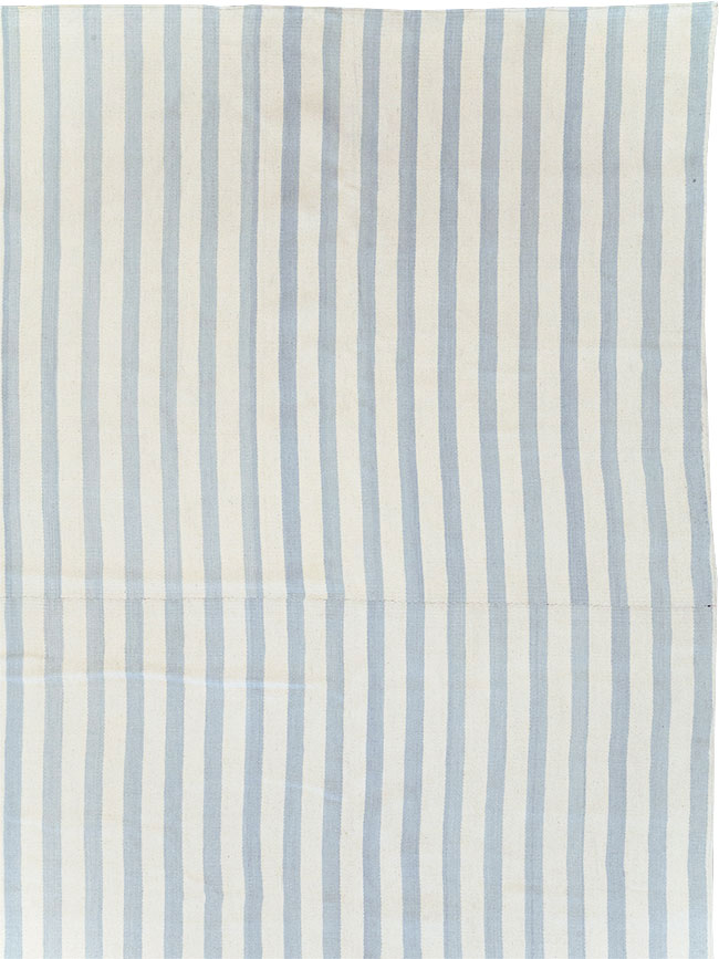 Modern Turkish Flatweave Oversized Square Carpet, No.32653 - Galerie Shabab