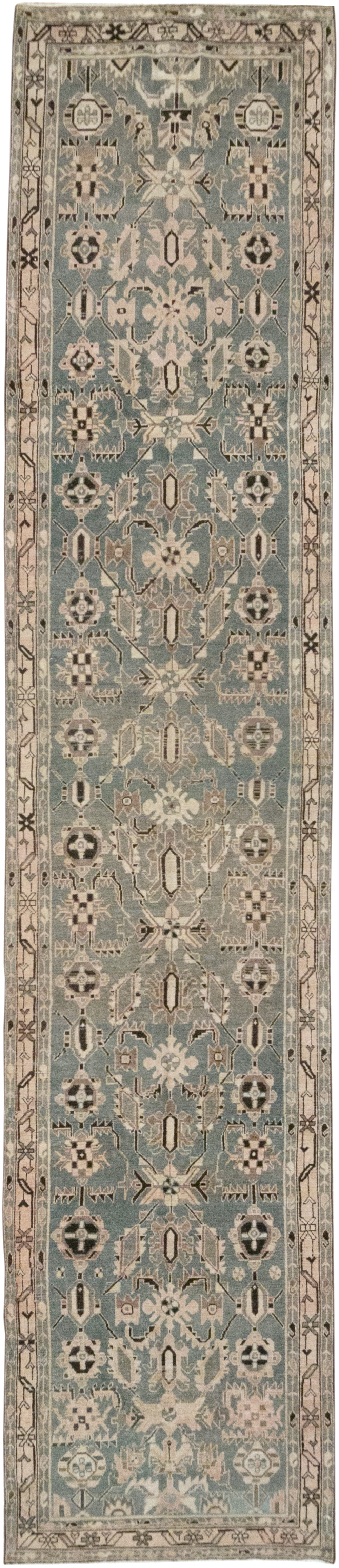 Vintage Persian Malayer Long Runner, No.32665 - Galerie Shabab