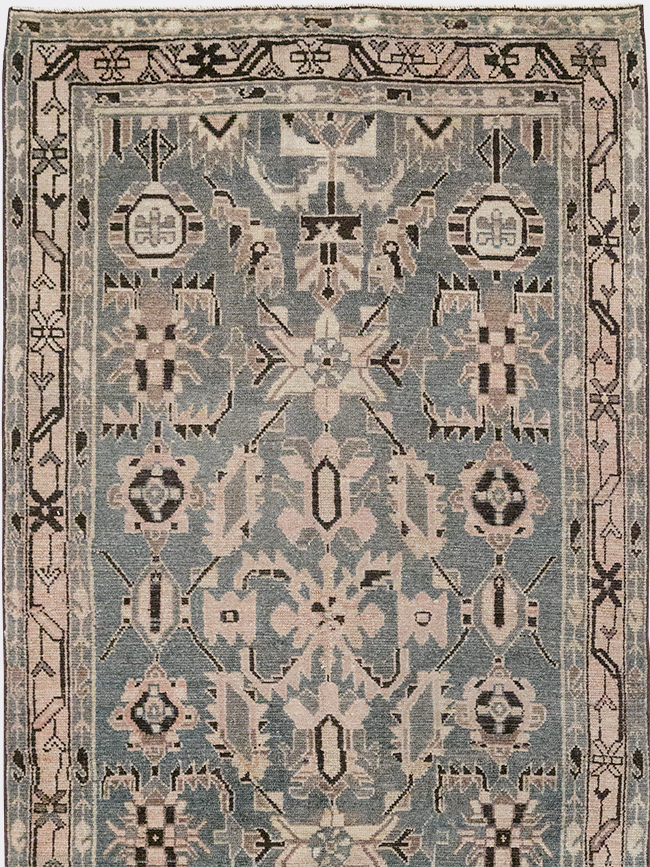 Vintage Persian Malayer Long Runner, No.32665 - Galerie Shabab