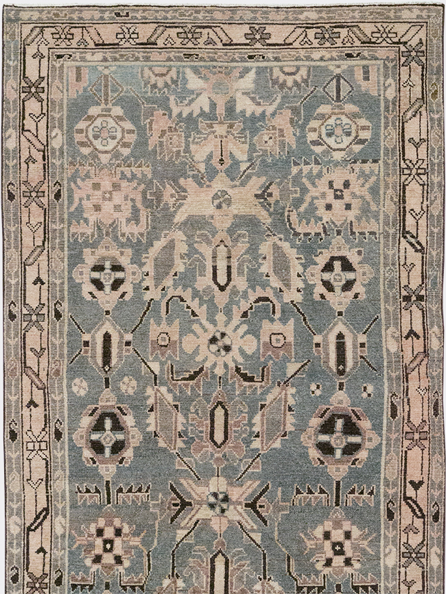 Vintage Persian Malayer Long Runner, No.32665 - Galerie Shabab