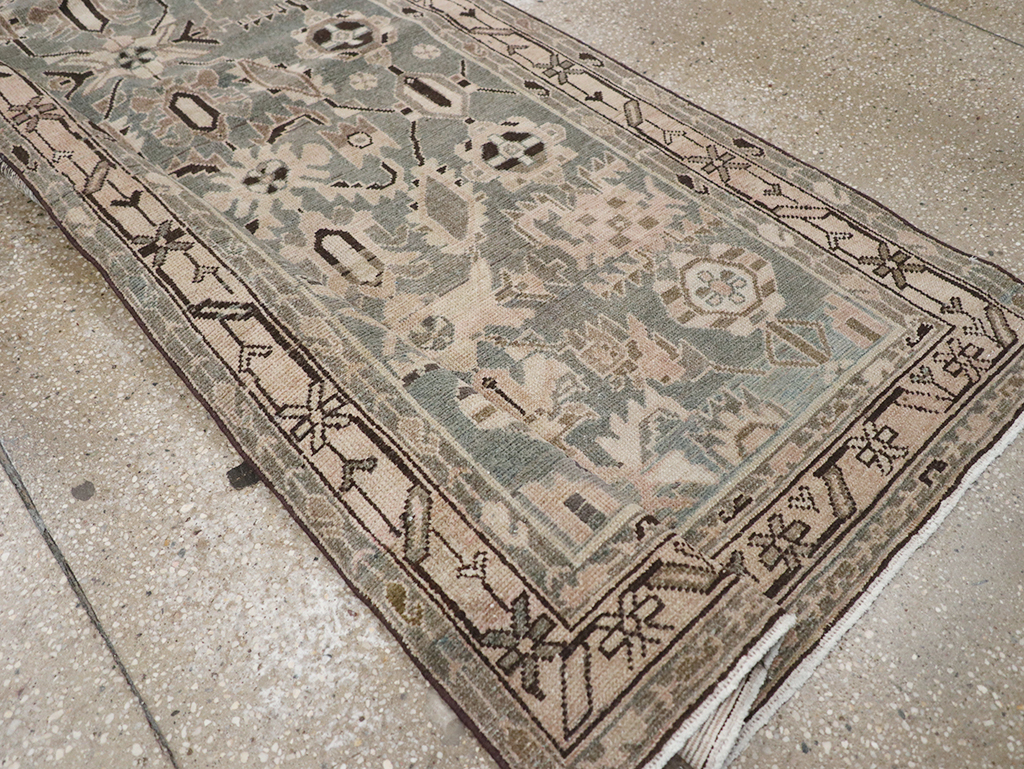 Vintage Persian Malayer Long Runner, No.32665 - Galerie Shabab