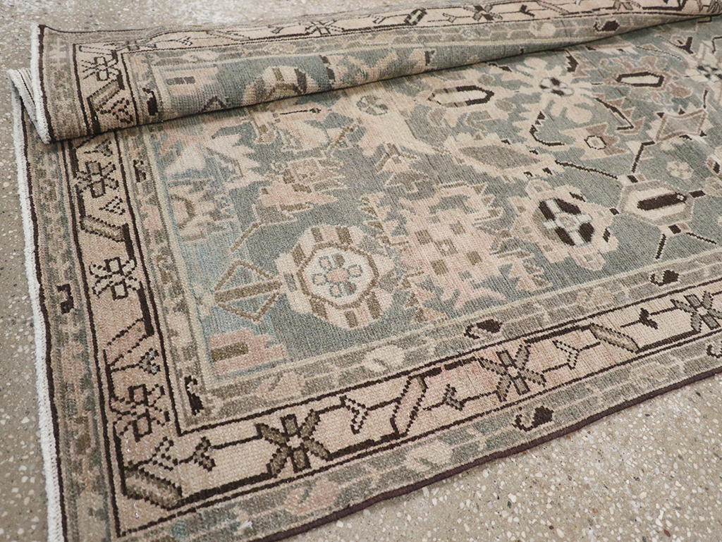 Vintage Persian Malayer Long Runner, No.32665 - Galerie Shabab