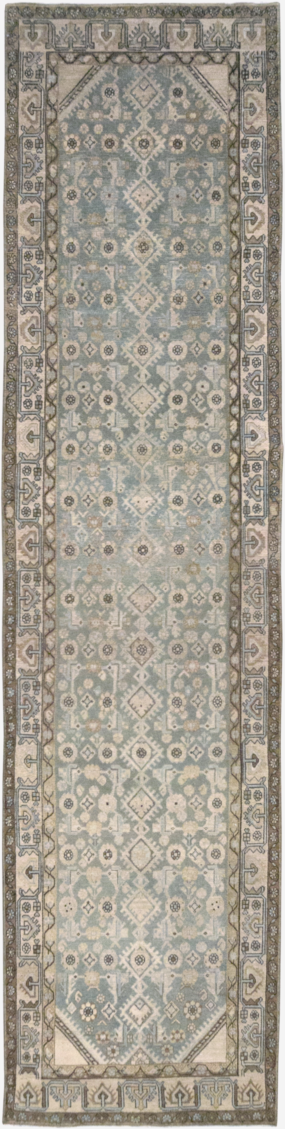Vintage Persian Malayer Runner, No.32666 - Galerie Shabab
