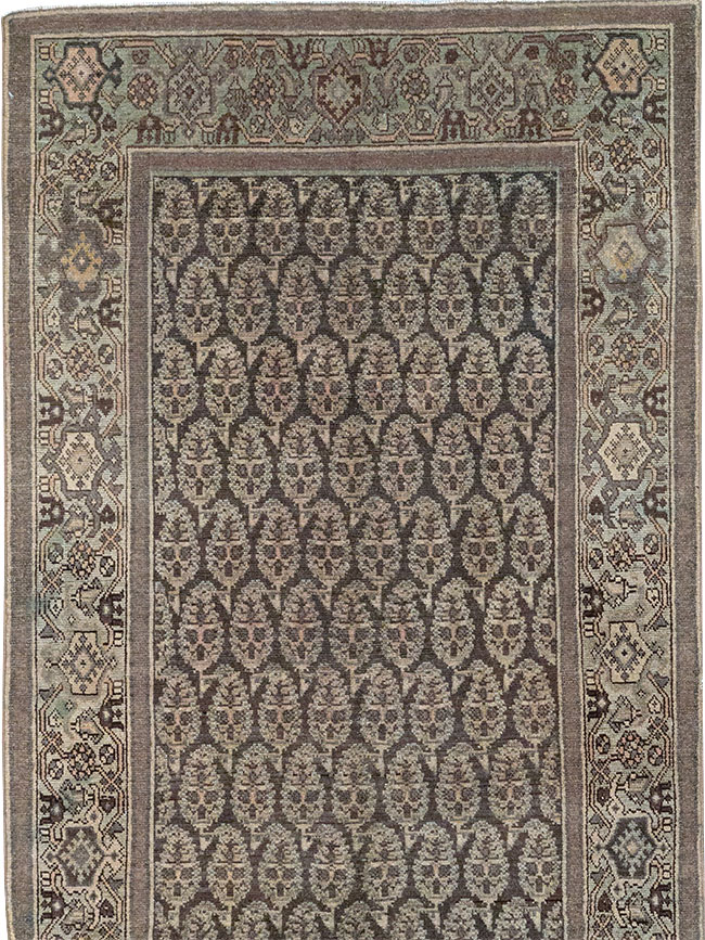 Vintage Persian Malayer Runner, No.32667 - Galerie Shabab