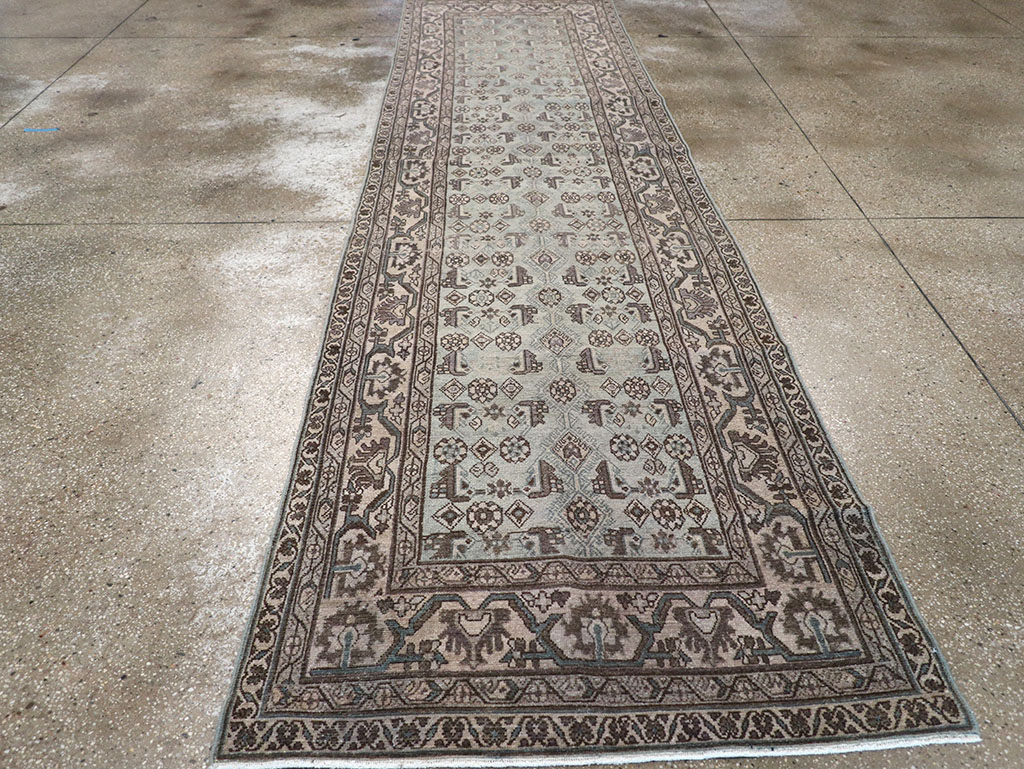 Vintage Persian Malayer Runner, No.32668 - Galerie Shabab