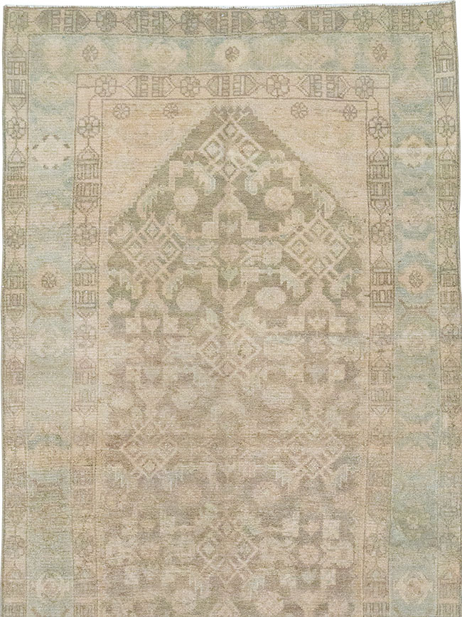 Vintage Persian Malayer Runner, No.32669 - Galerie Shabab