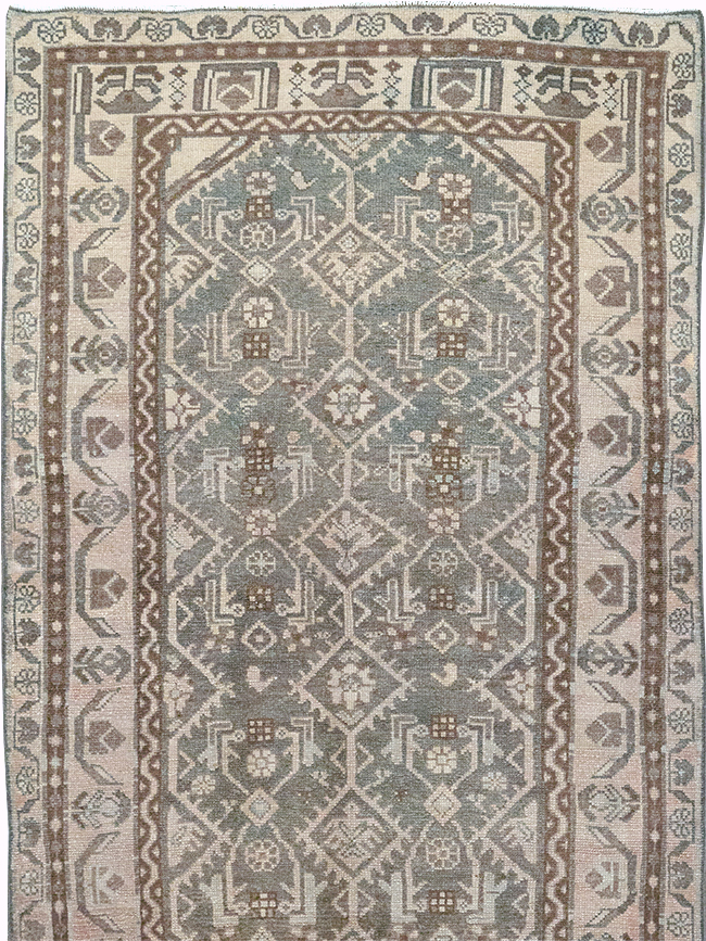 Vintage Persian Malayer Runner, No.32670 - Galerie Shabab