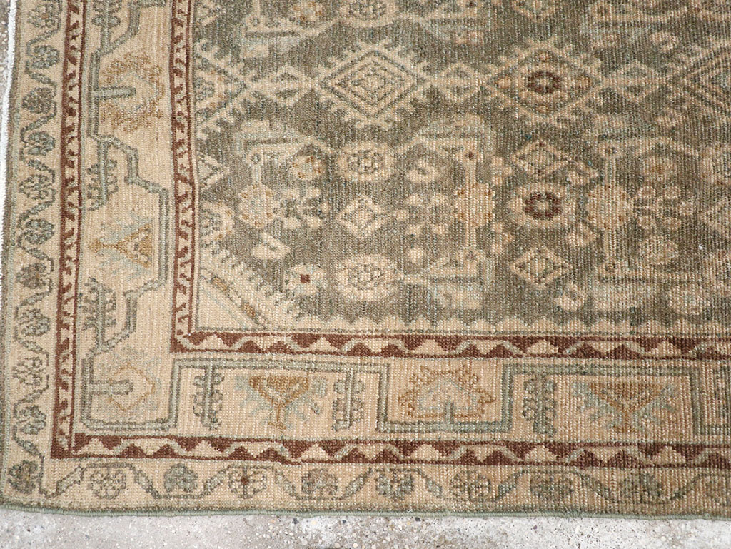 Vintage Persian Malayer Runner, No.32671 - Galerie Shabab
