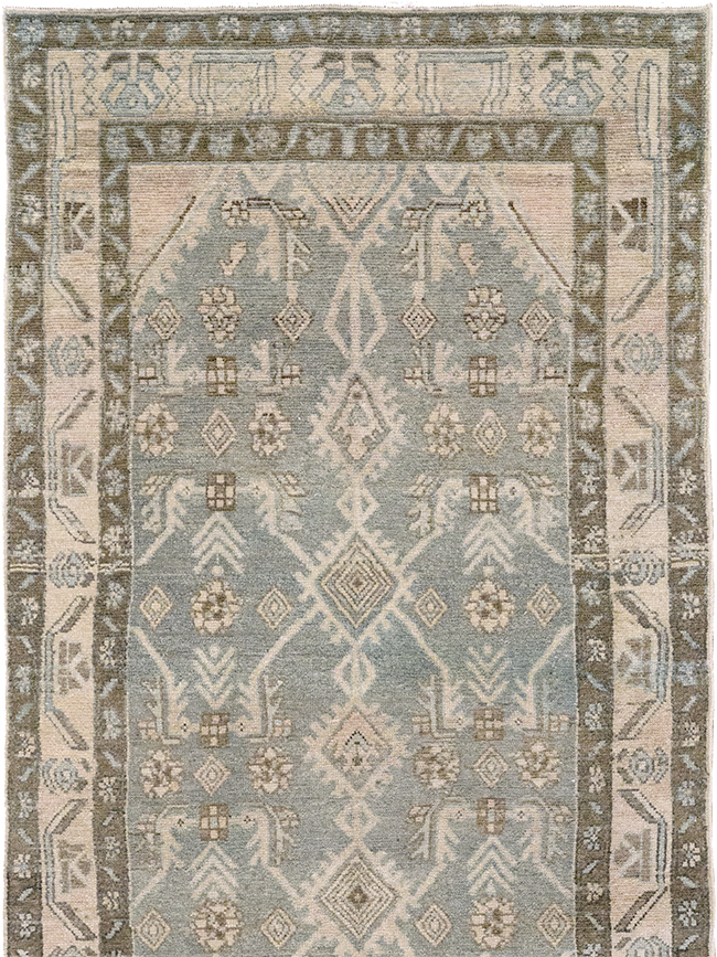 Vintage Persian Malayer Runner, No.32674 - Galerie Shabab