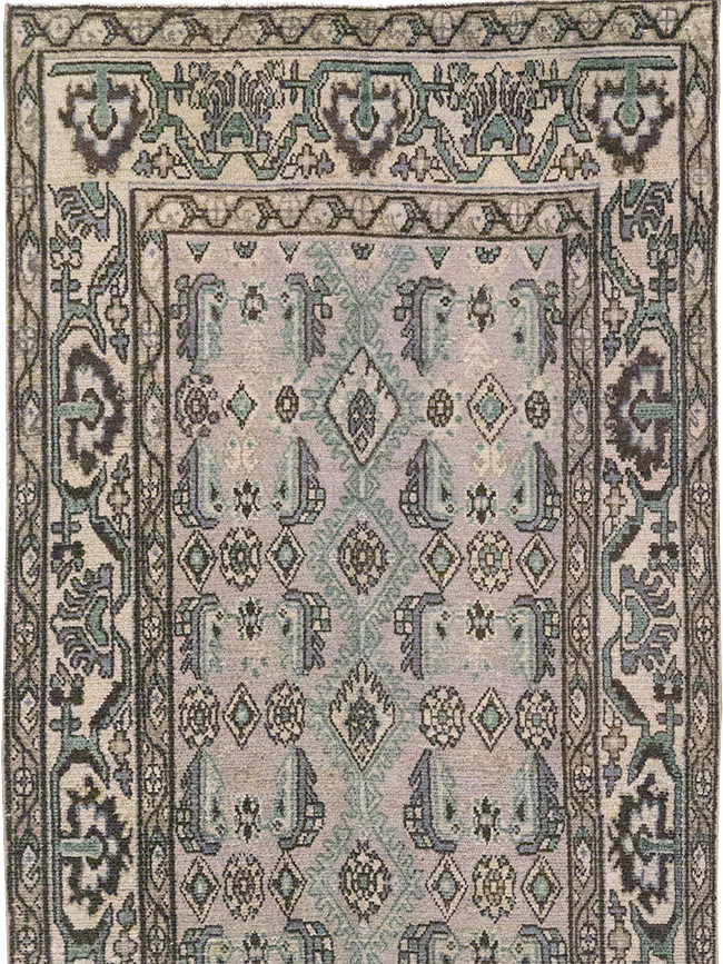 Vintage Persian Malayer Runner, No.32675 - Galerie Shabab