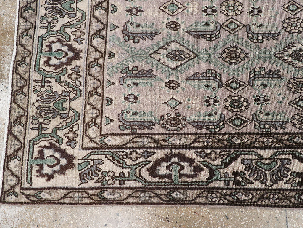 Vintage Persian Malayer Runner, No.32675 - Galerie Shabab