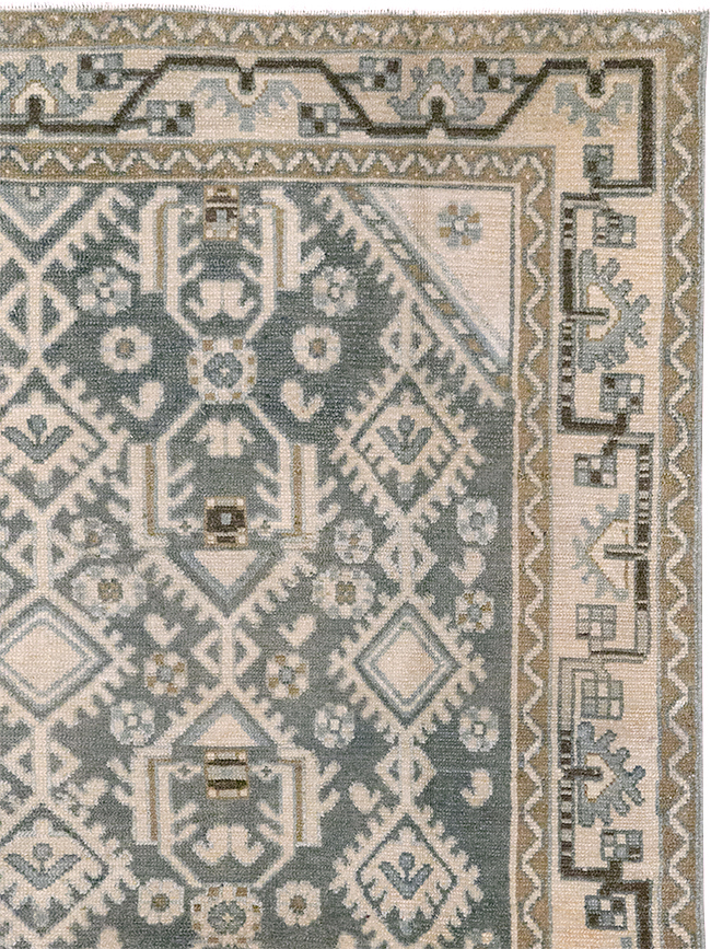 Vintage Persian Malayer Gallery Rug, No.32676 - Galerie Shabab