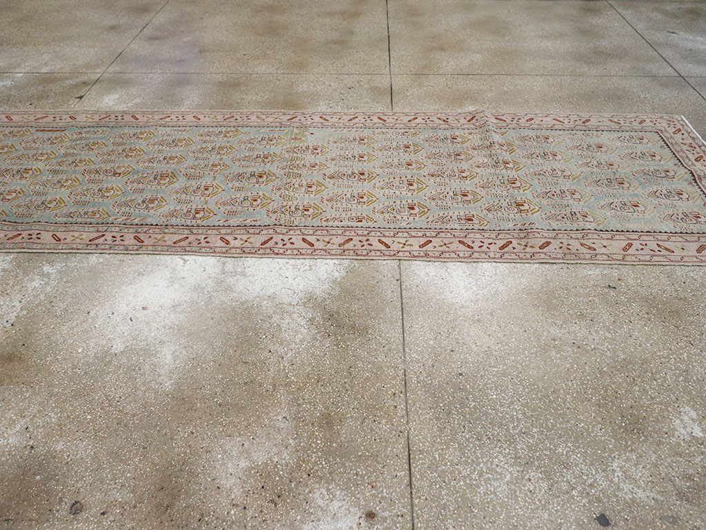 Vintage Persian Malayer Long Runner, No.32678 - Galerie Shabab