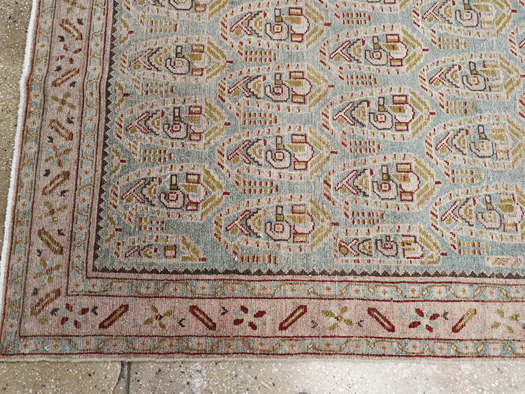Vintage Persian Malayer Long Runner, No.32678 - Galerie Shabab