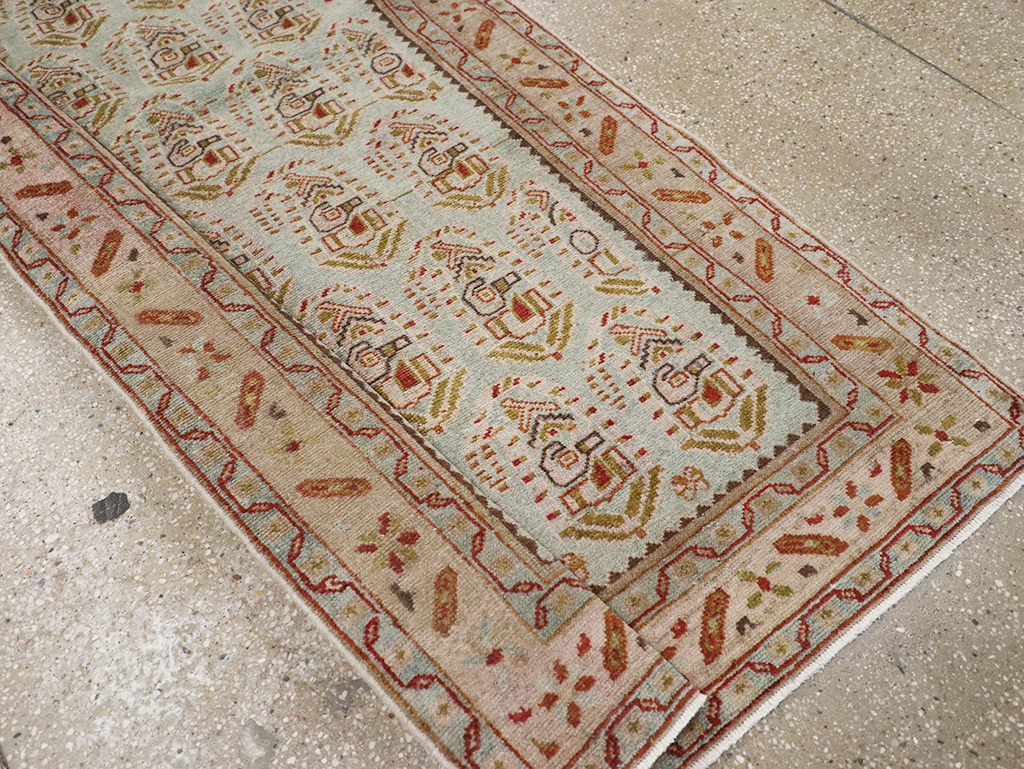 Vintage Persian Malayer Long Runner, No.32679 - Galerie Shabab
