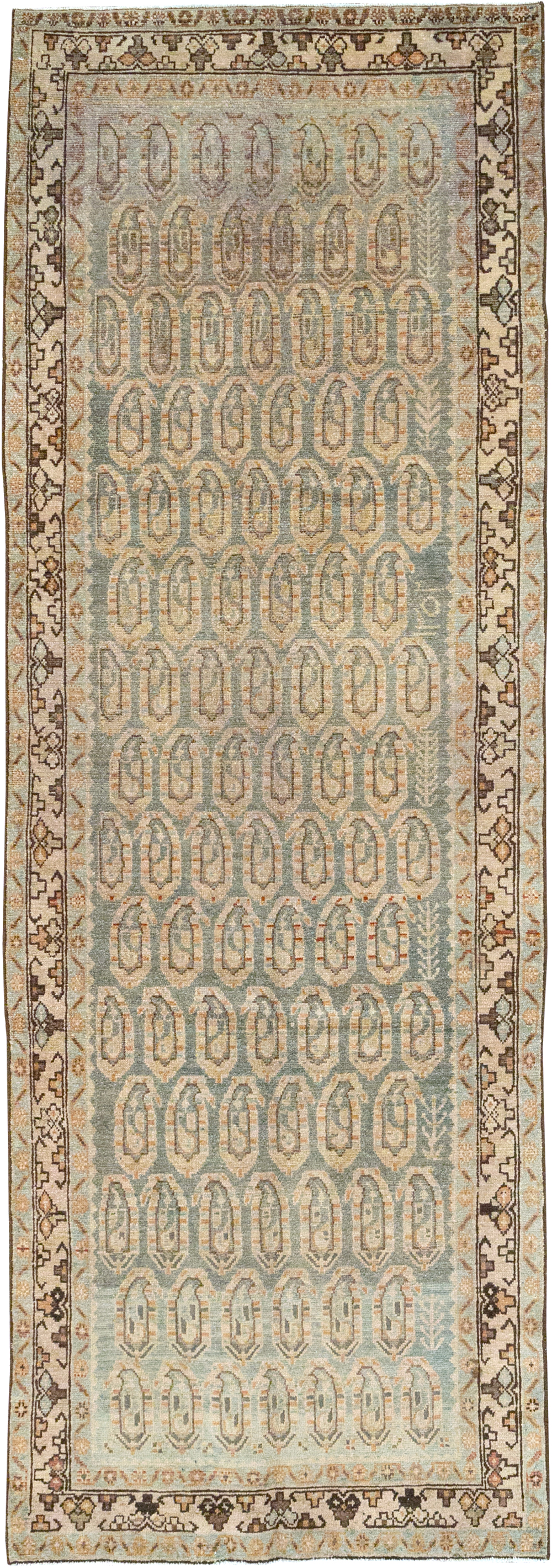 Vintage Persian Malayer Runner, No.32680 - Galerie Shabab