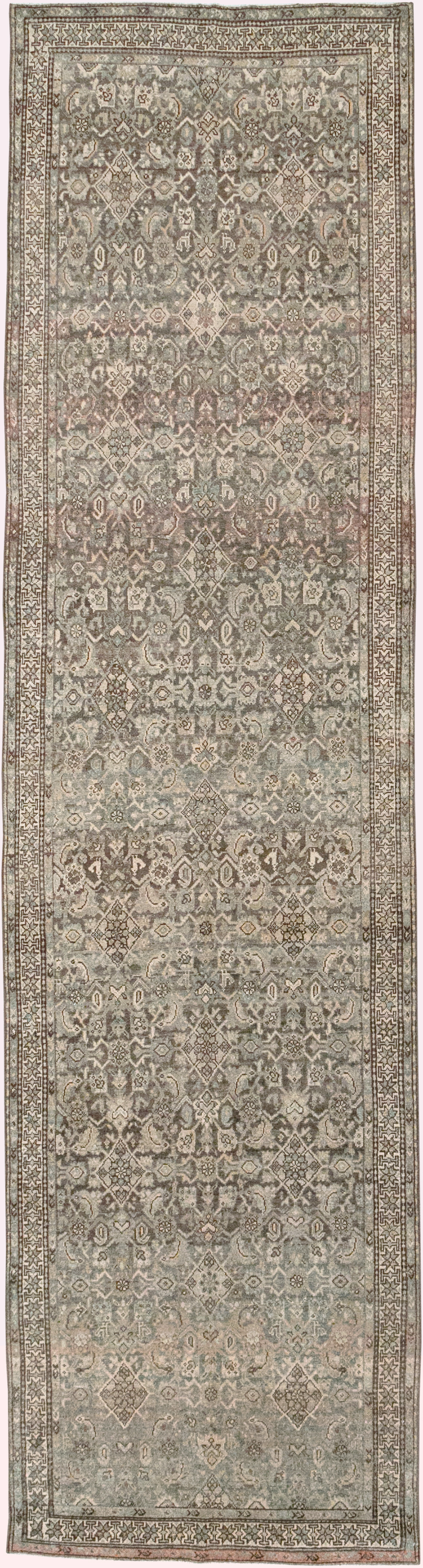 Antique Persian Kurd Runner, No.32681 - Galerie Shabab