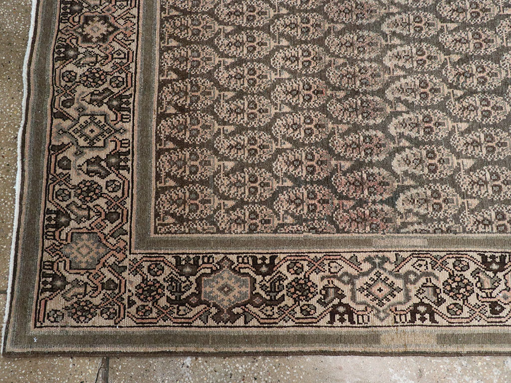 Antique Persian Malayer Long Runner, No.32682 - Galerie Shabab