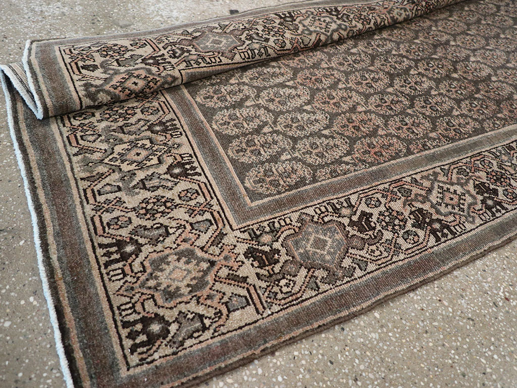 Antique Persian Malayer Long Runner, No.32682 - Galerie Shabab