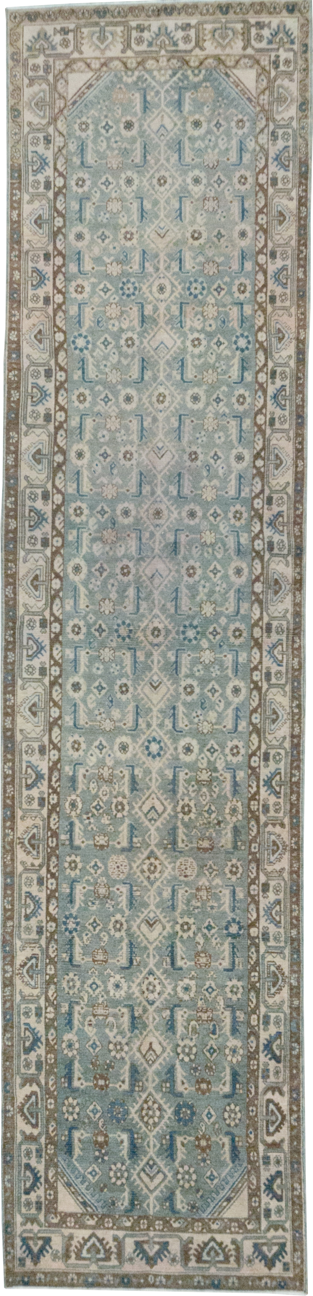 Vintage Persian Malayer Runner, No.32683 - Galerie Shabab