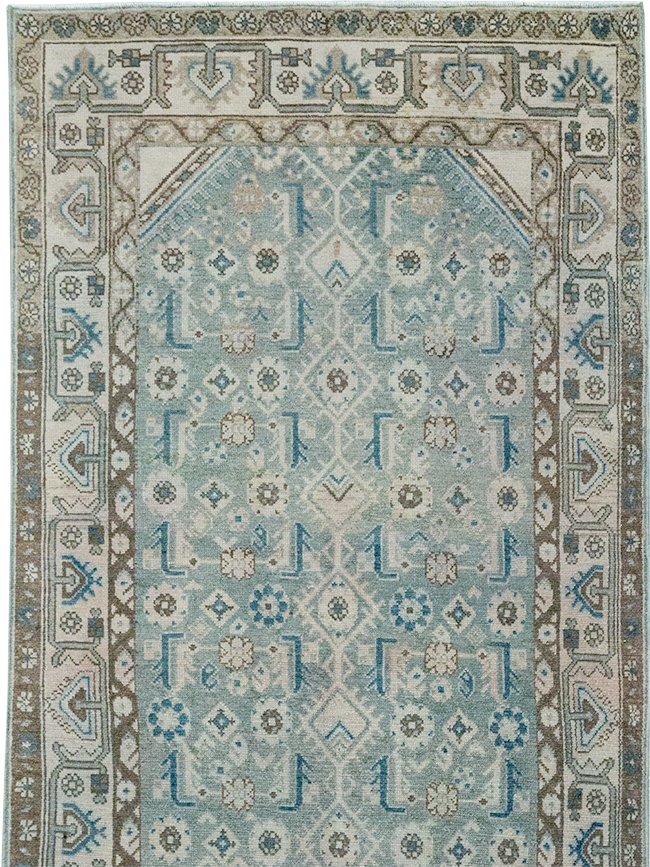 Vintage Persian Malayer Runner, No.32683 - Galerie Shabab